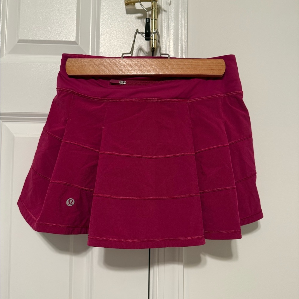 Lululemon Pace Rival Mid Rise Skort